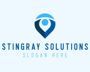 Digital Navigation Application logo design