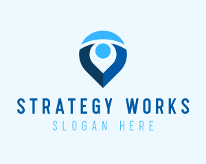 Digital Navigation Application logo design