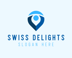 Digital Navigation Application logo design