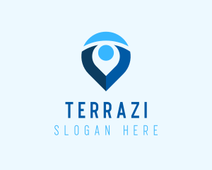 Digital Navigation Application logo design