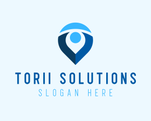 Digital Navigation Application logo design