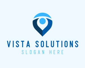 Digital Navigation Application logo design