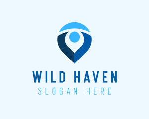 Digital Navigation Application logo design