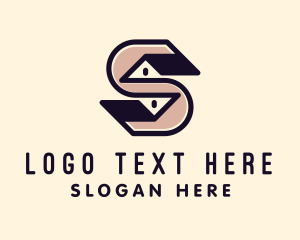 Letter S - Roof Housing Letter S logo design