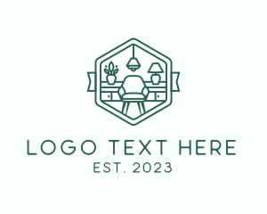 Lighting - Interior Design Furniture logo design