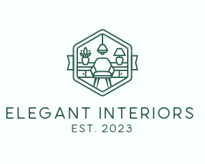 Interior Design Furniture logo design