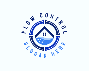 Home Pipe Plumbing logo design