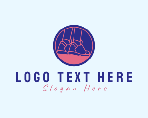 Shoe - Sneaker Shoes Signage logo design