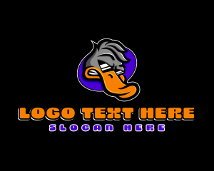 Cool Duck Sunglasses logo design