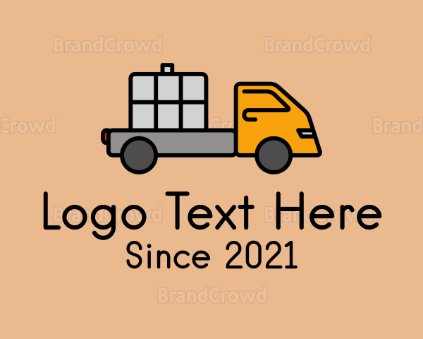 Cargo Delivery Truck Logo