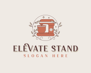 Baking Stand Mixer logo design