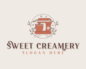 Baking Stand Mixer logo design