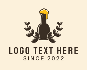 Malt - Craft Beer Wreath logo design