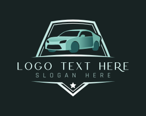 Drive - Car Sedan Automotive logo design