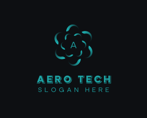 AI Tech Cyberspace logo design