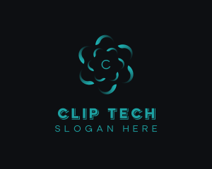 AI Tech Cyberspace logo design