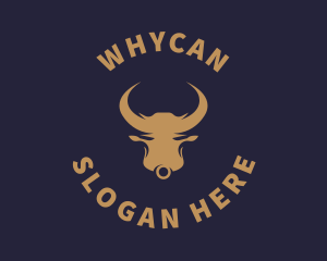 Wild Bronze Bull Logo