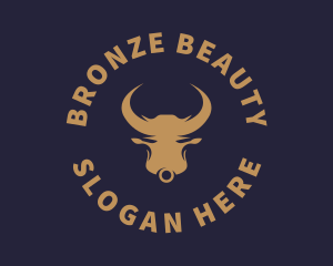 Wild Bronze Bull logo design