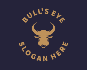 Wild Bronze Bull logo design