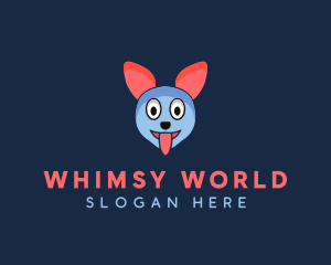 Silly Rat Cartoon logo design