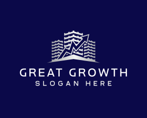 Building Arrow Growth logo design