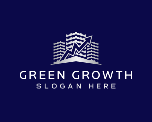 Building Arrow Growth logo design