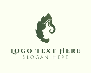 Vegan - Beauty Leaf Cosmetics logo design