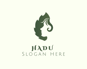 Human - Beauty Leaf Cosmetics logo design