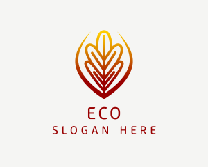 Plant - Botanical Garden Leaf logo design