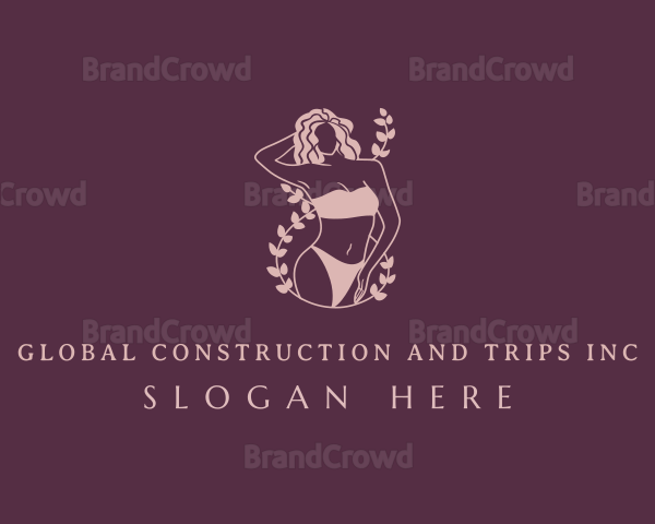 Woman Beauty Bikini Logo