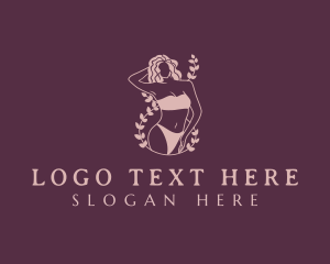 Woman Beauty Bikini Logo