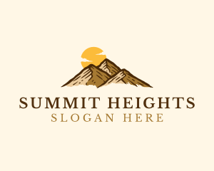 Climbing - Mountain Peak Climbing logo design