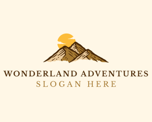 Mountain Peak Climbing logo design