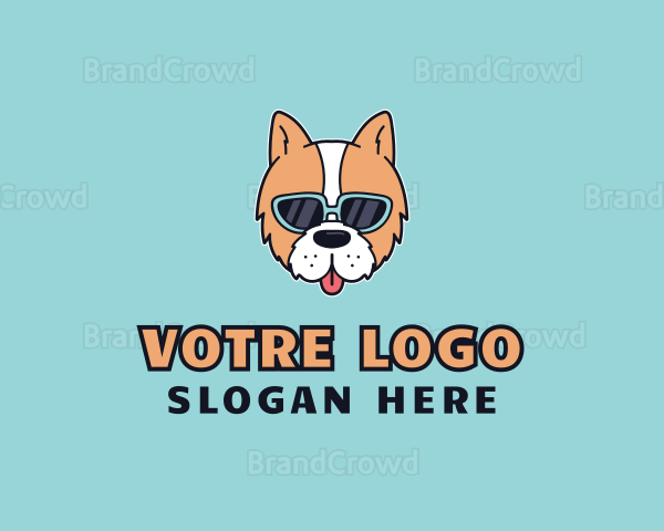 Sunglasses Puppy Dog Logo