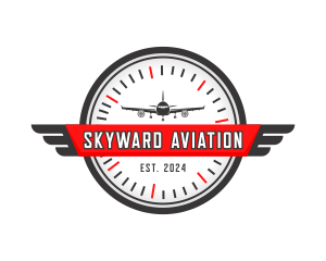 Airplane Flight Aviation logo design