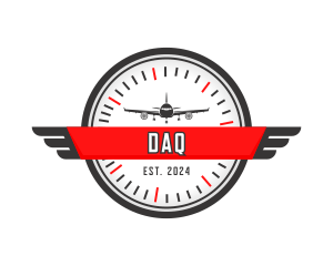 Flight Instrument - Airplane Flight Aviation logo design