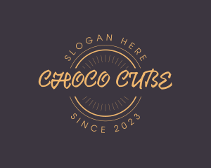 Pop Culture - Circle Business Script logo design