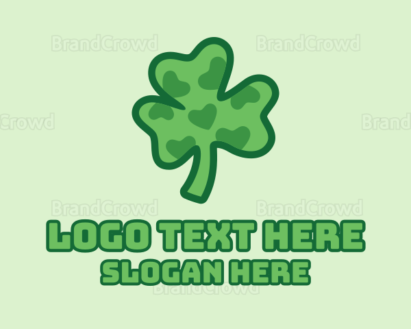 Natural Lucky Clover Logo