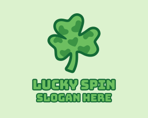 Natural Lucky Clover  logo design