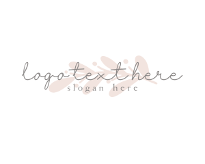 Wordmark - Beauty Salon Floral logo design