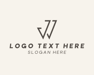 Financial - Investment Firm Agency Letter W logo design