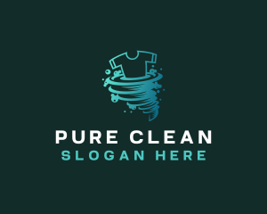 Detergent - Clean Laundry Shirt logo design