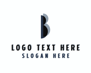Letter Oc - Stylish Studio Letter B logo design