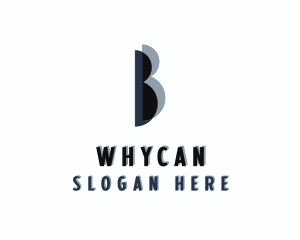 Stylish Studio Letter B Logo