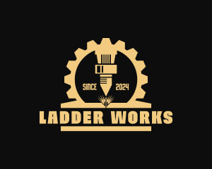 Industrial Laser Engraving logo design