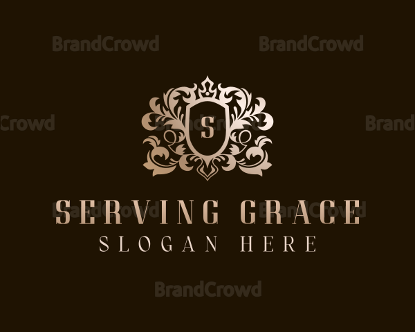 Upscale Monarchy Crown Logo