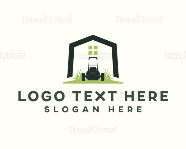 Lawn Garden Landscaping Logo