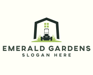 Lawn Garden Landscaping logo design