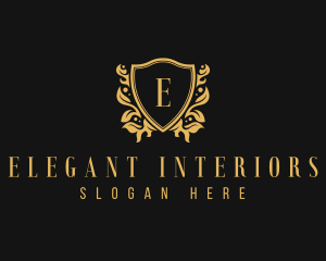 Event Decorative Shield logo design