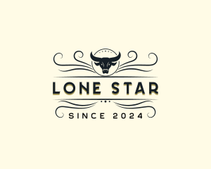 Texas Rodeo Bull logo design